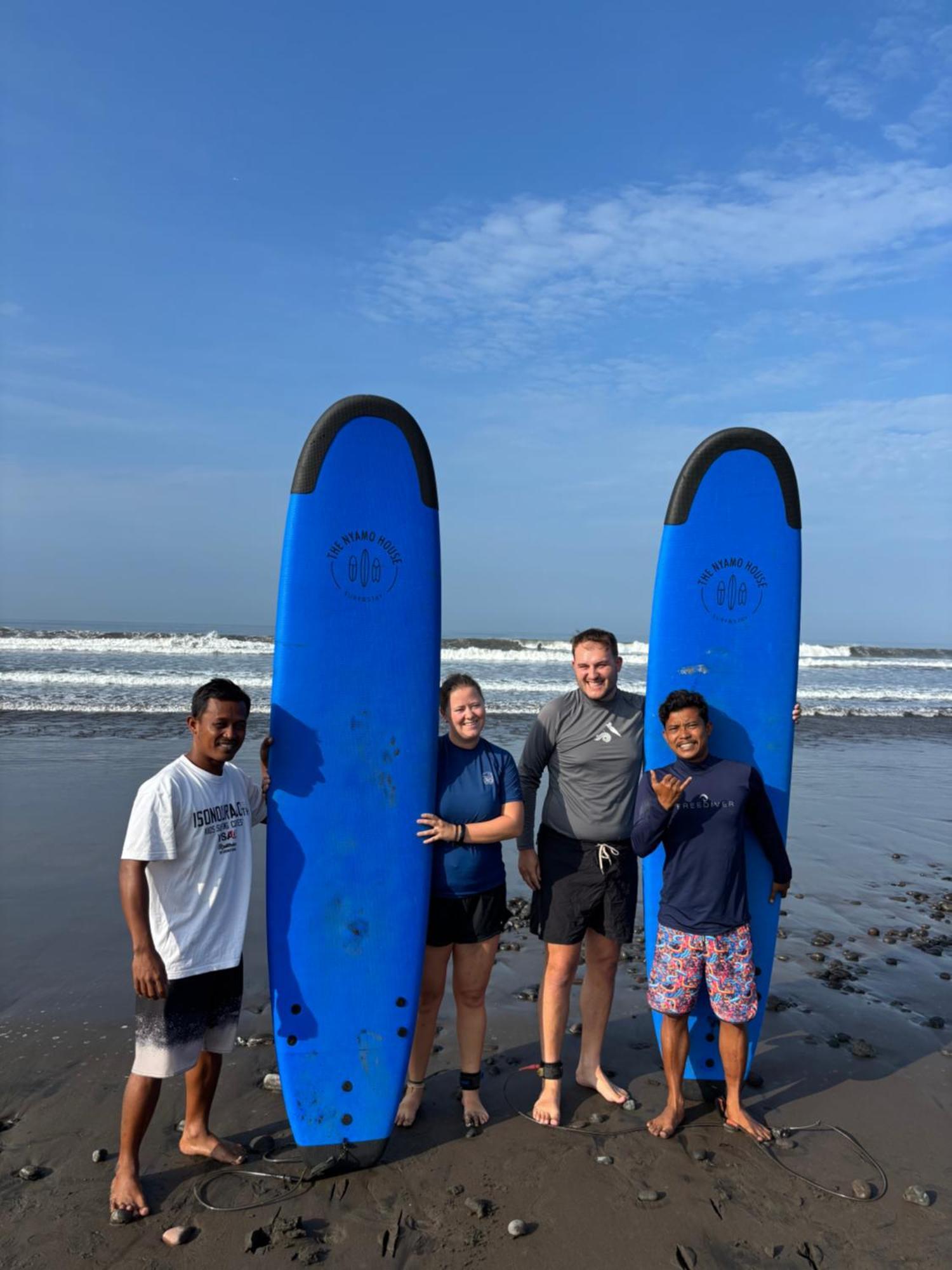 The Nyamo Surf & Stay Pulukan Bagian luar foto
